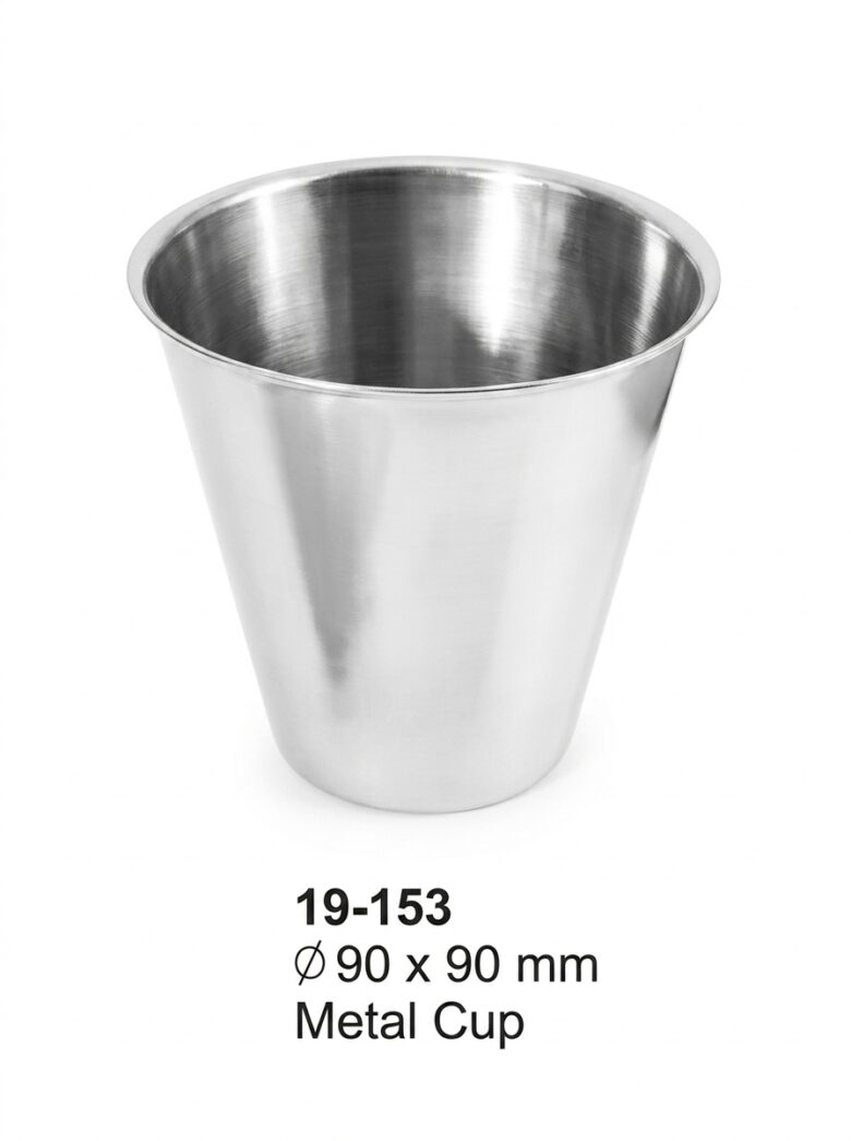 Round Metal Boxes and Medicine Cups