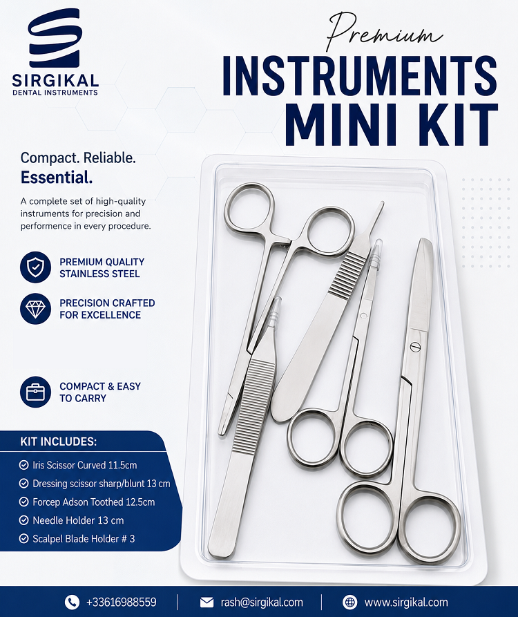 Boîte d'instruments pour petite chirurgie