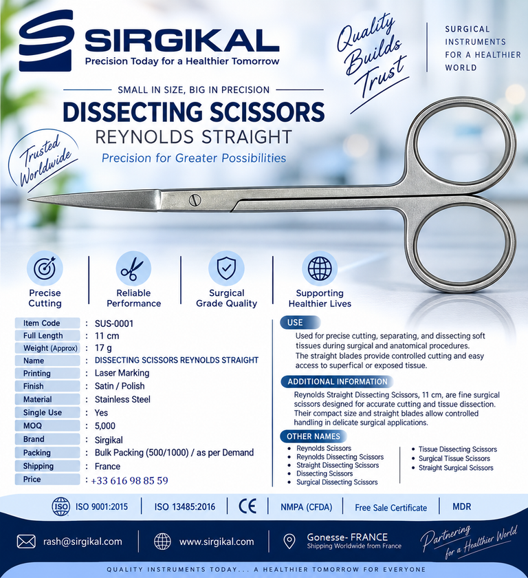 ciseaux à dissection